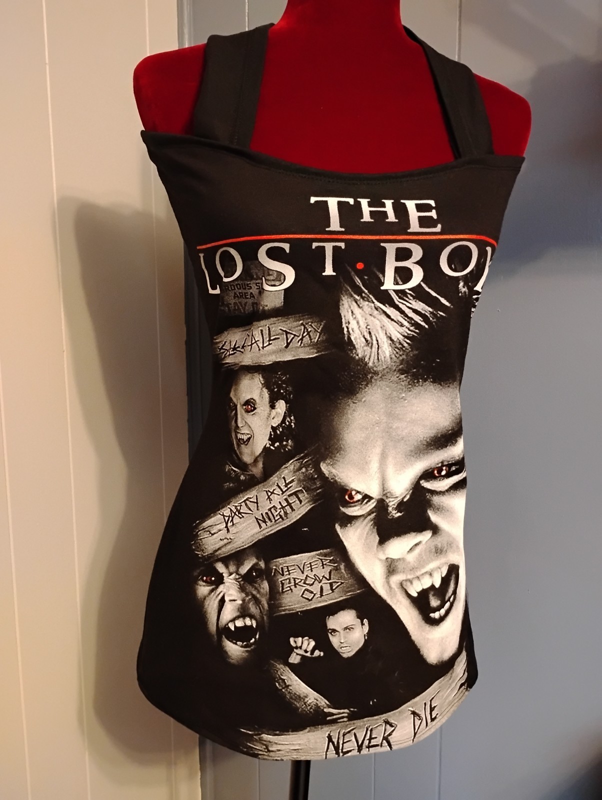 Lost Boys Ladies Halter Top Tshirt Many Sizes