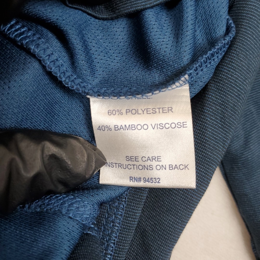 Storm Creek 1/4 Zip Bamboo Blend Navy Blue Womens M Top Hiking Outdoor Gorpcore