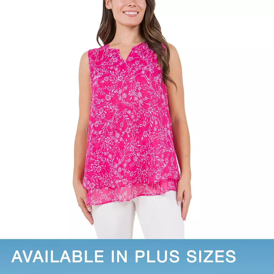 Cristina B Ladies’ Sleeveless Blouse | E41