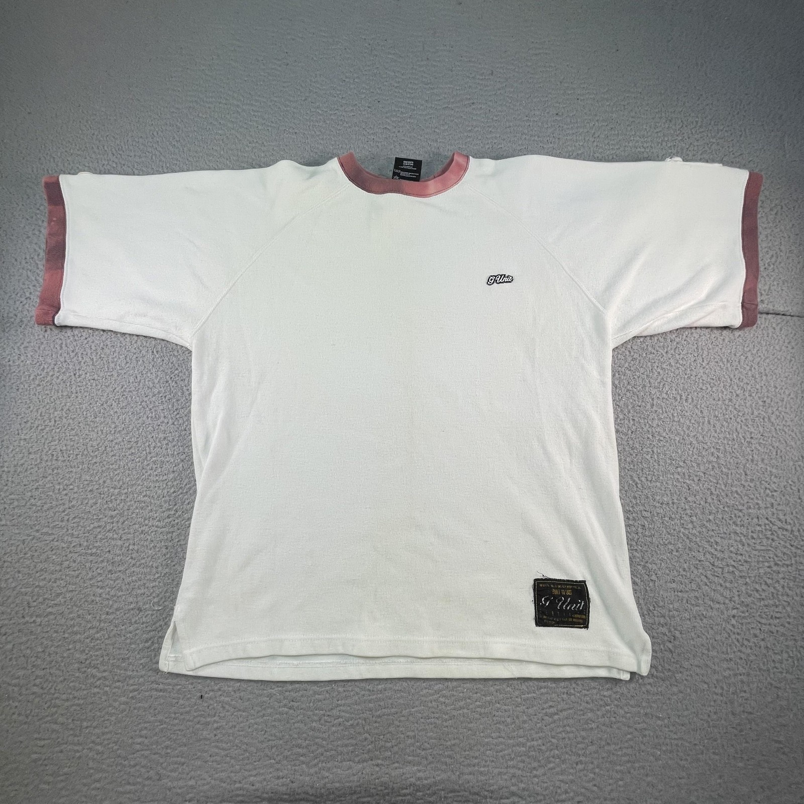 Vintage G Unit Shirt Womens Large White 50 Cent Rap Hip Hop Streetwear Y2K Logo