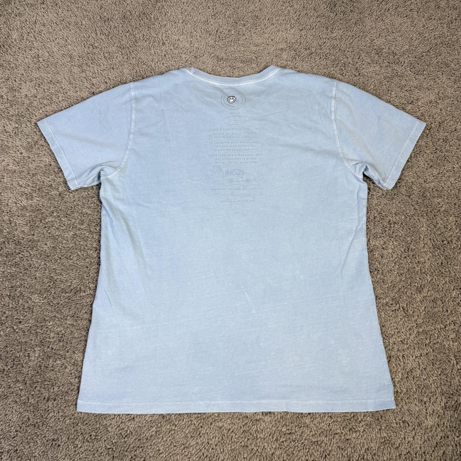 Life Is Good Shirt Womens M Blue Fairway To Heaven Golf Graphic Tagless