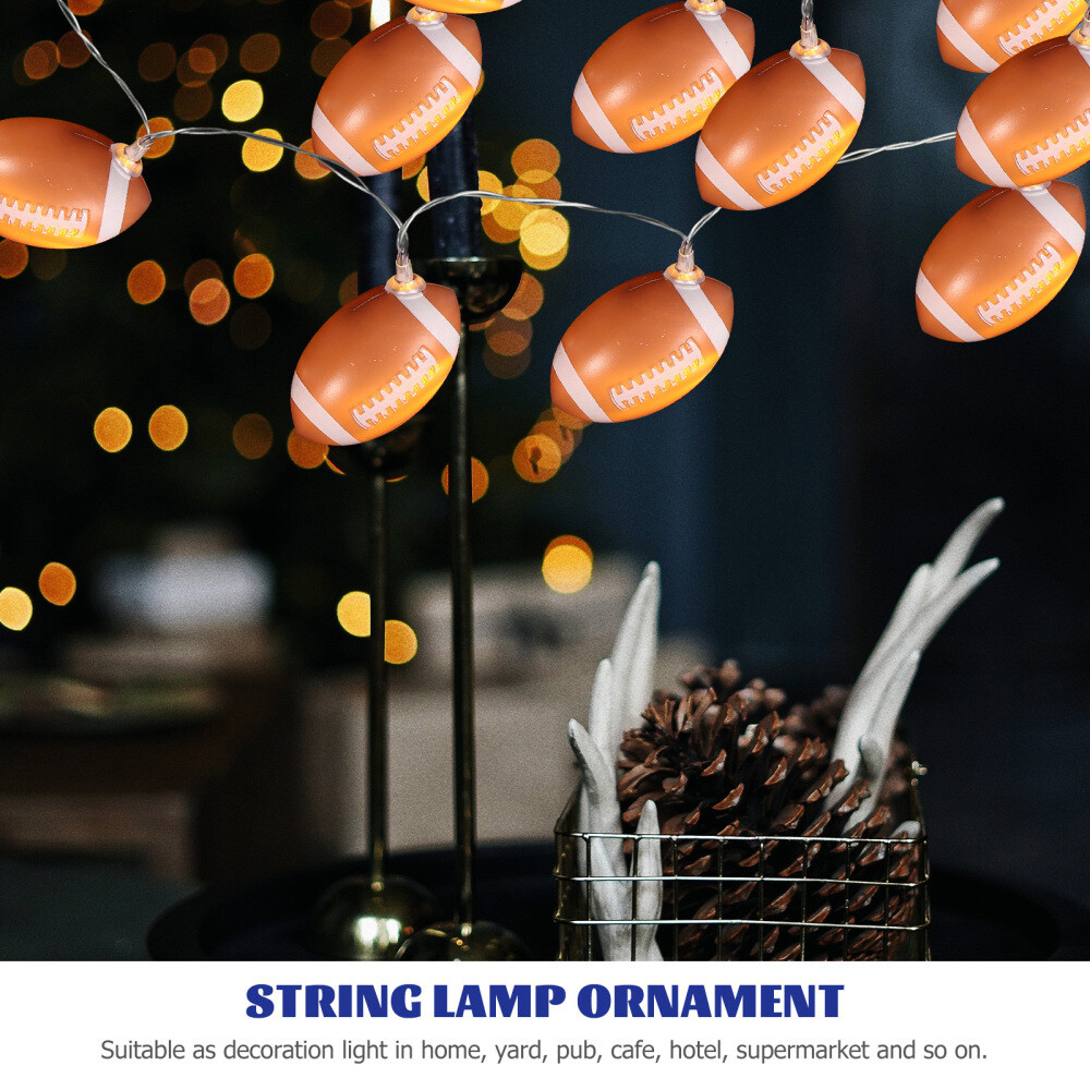 Rugby Atmosphere Lights Child Boy Bedroom Decor Football Party Decorations