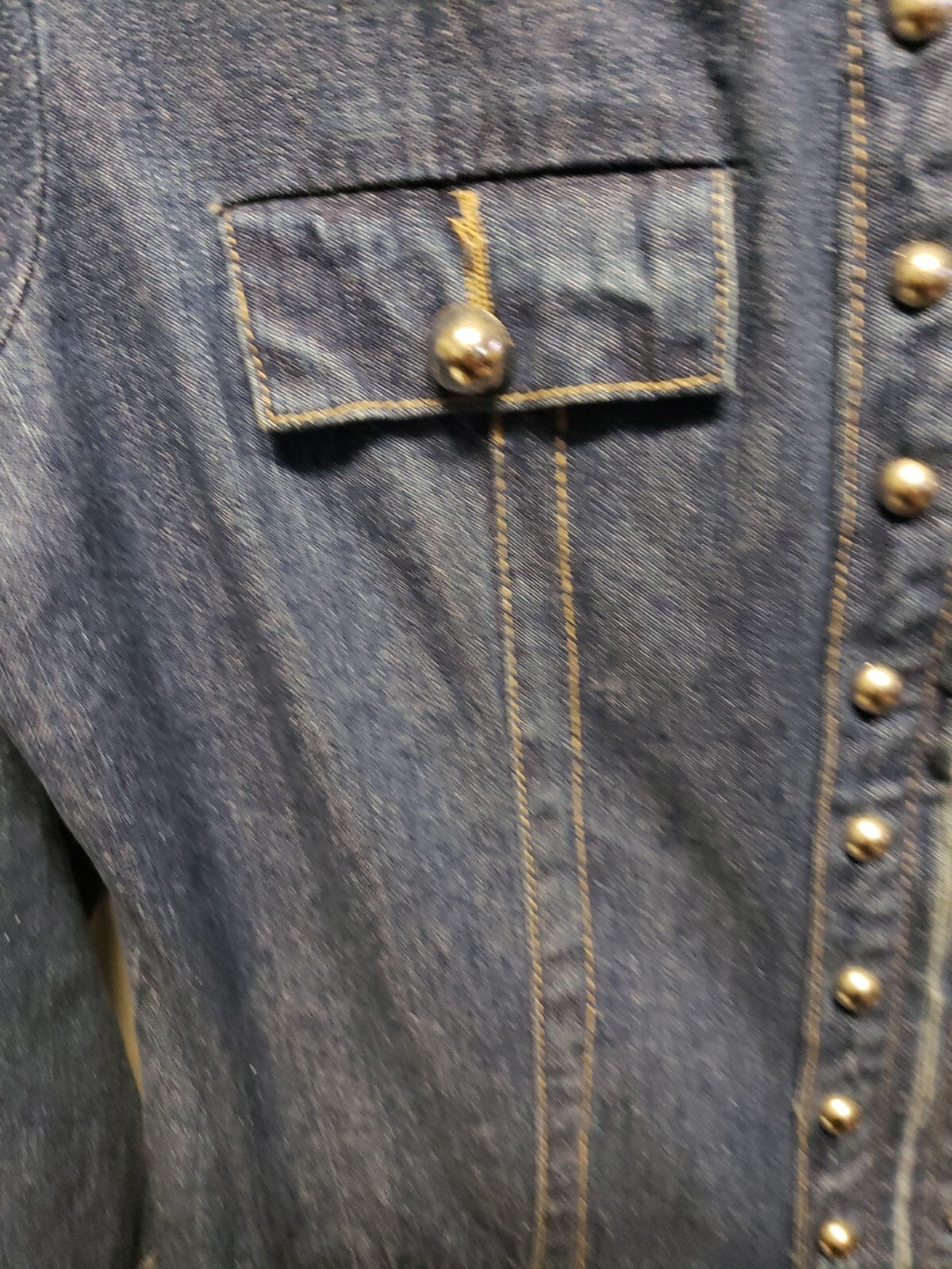 Westbound Womans Jacket Size M Silver Studs Zipper Zipper Front Pockets