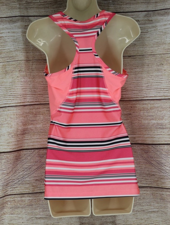 Womens Size Medium Pullover Racerback Dri Fit Athletic Tank Top Hot Pink