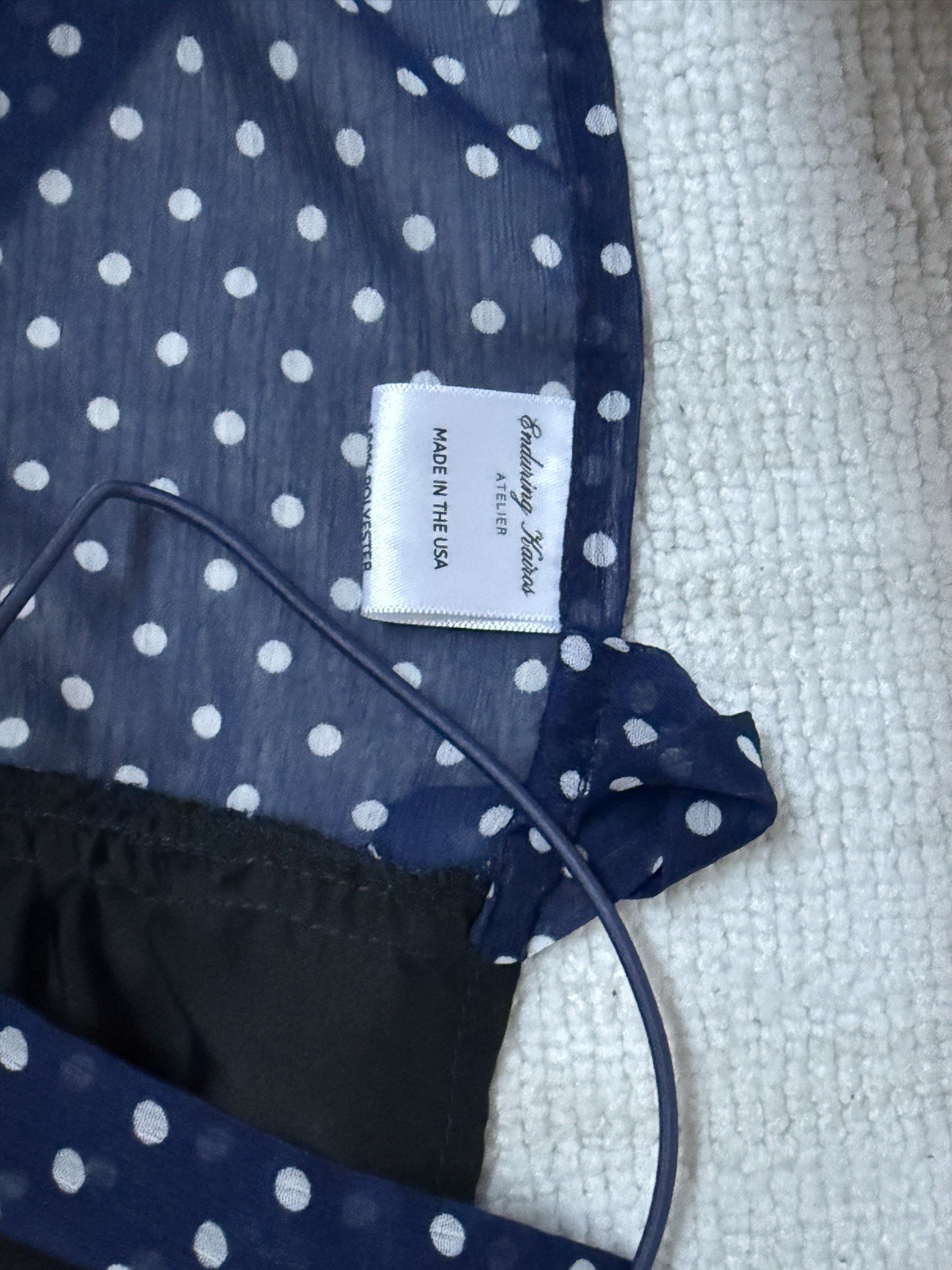 Enduring Kaios Polka Dot Top Size M
