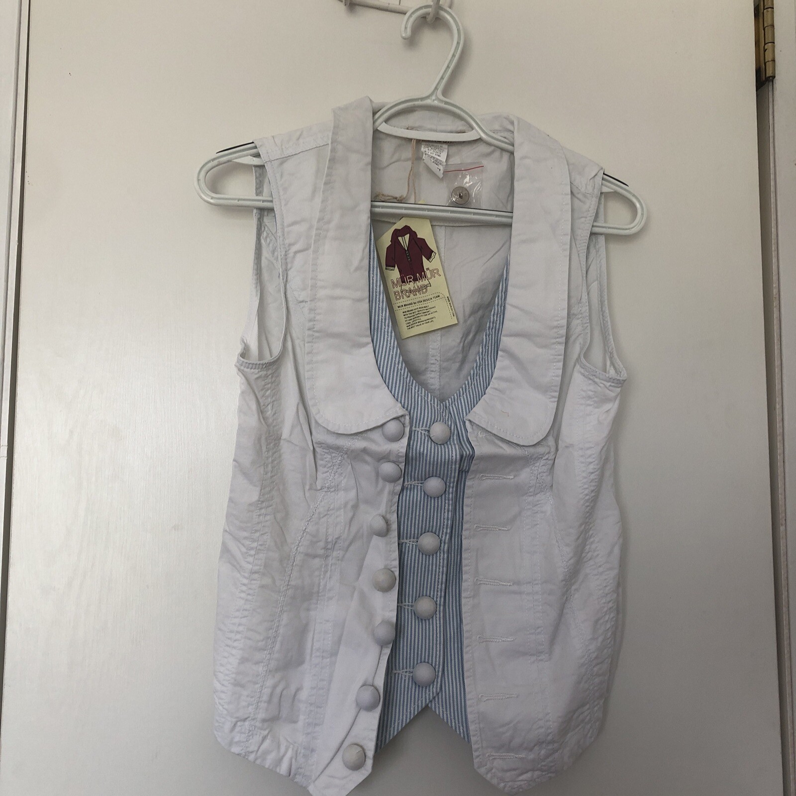 Small MurMur Layered White Top New With Tags
