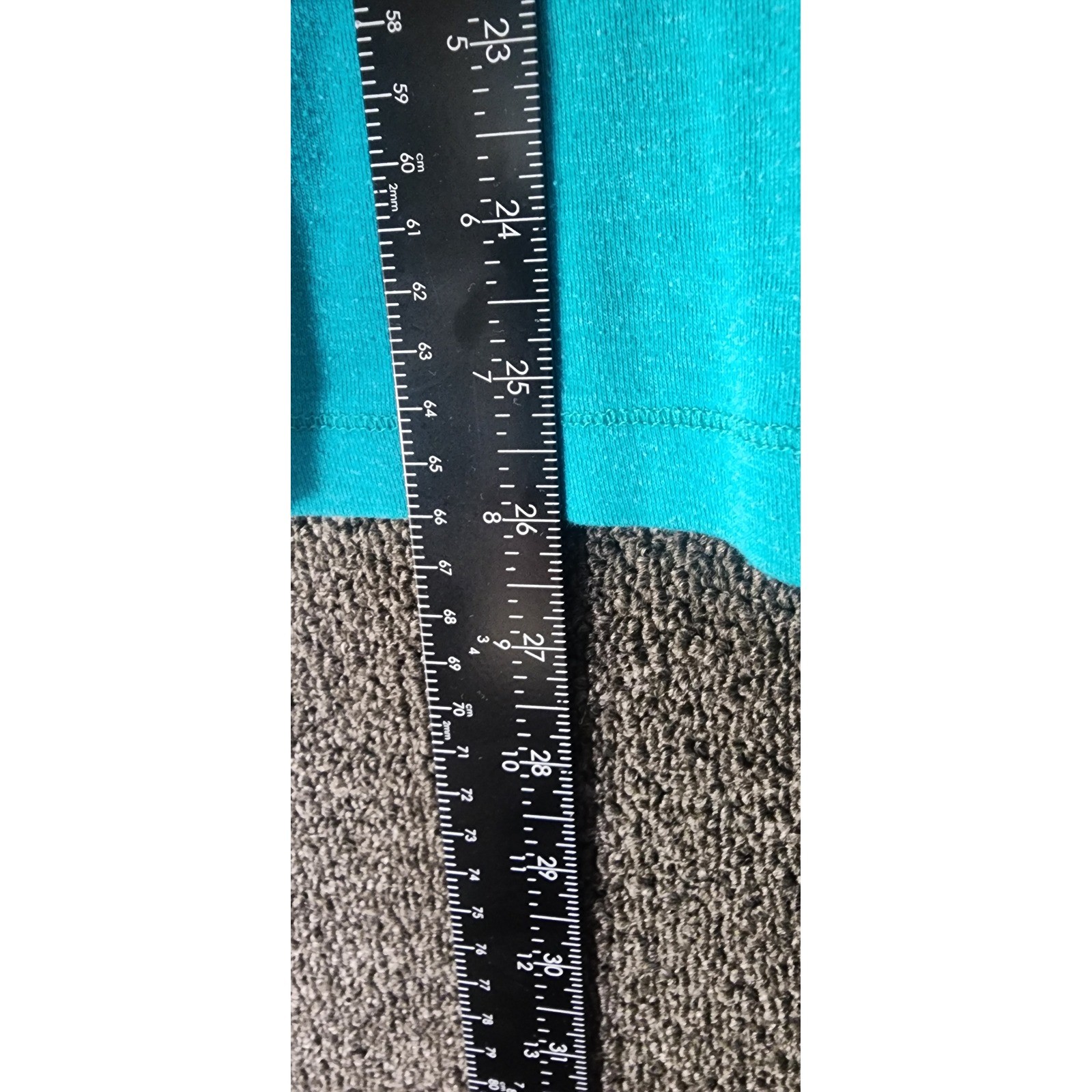 No Boundaries Womens Henley Top Short Sleeve Deep Aqua Teal NJ33T101HH Small