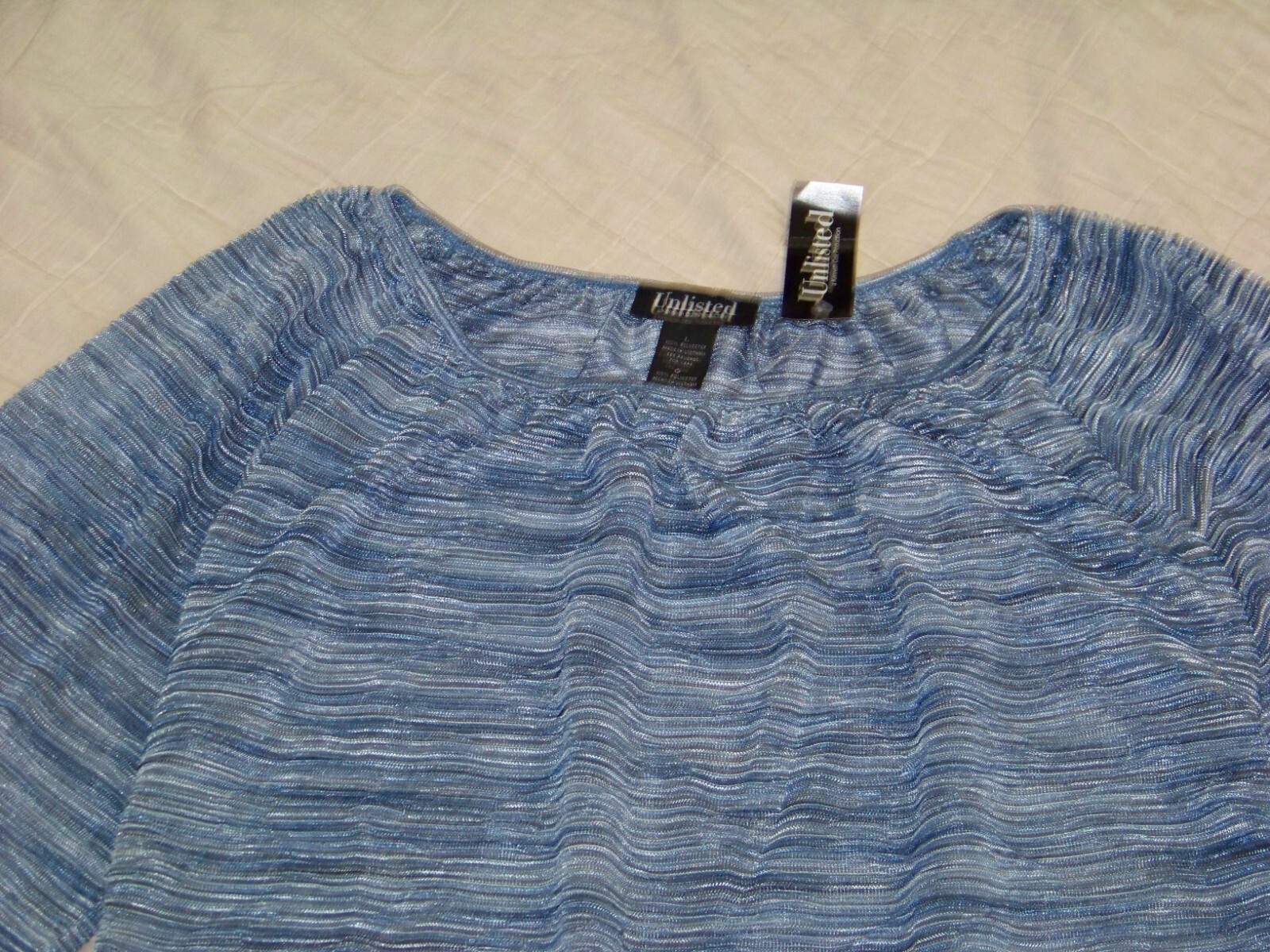 Women’s Unlisted by Kenneth Cole Pullover Top – L – New with Tag