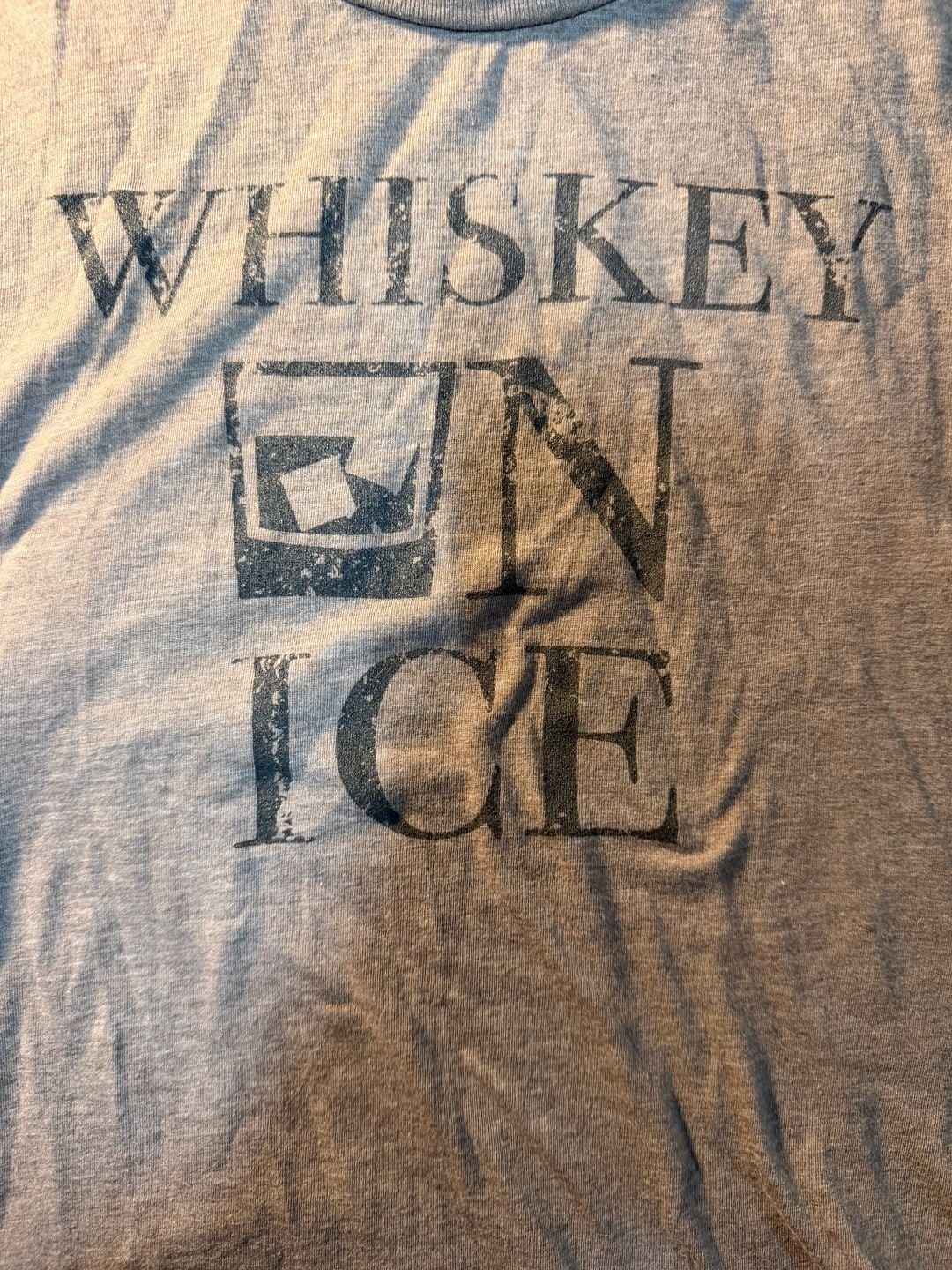 License To Boot Women’s Whiskey On Ice Graphic Muscle Tank Top