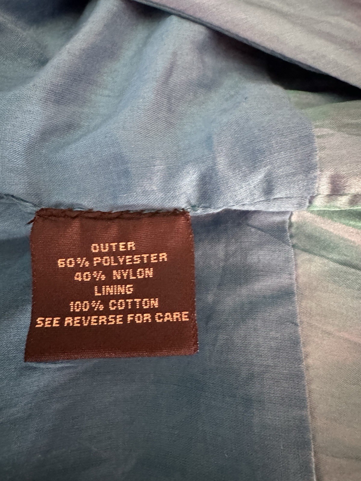 Ellen Tracy Blouse Size 16 Long Sleeve Teal Top Wrap Around