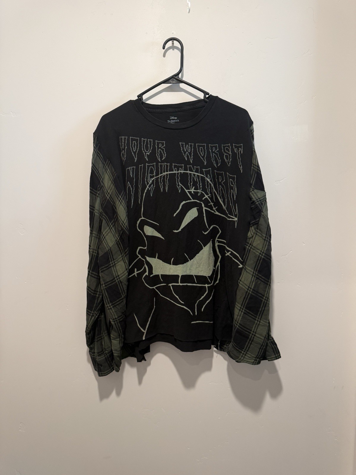 Reworked Upcycle Grunge Oversize Oogie Boogie Sweater XL/XXL