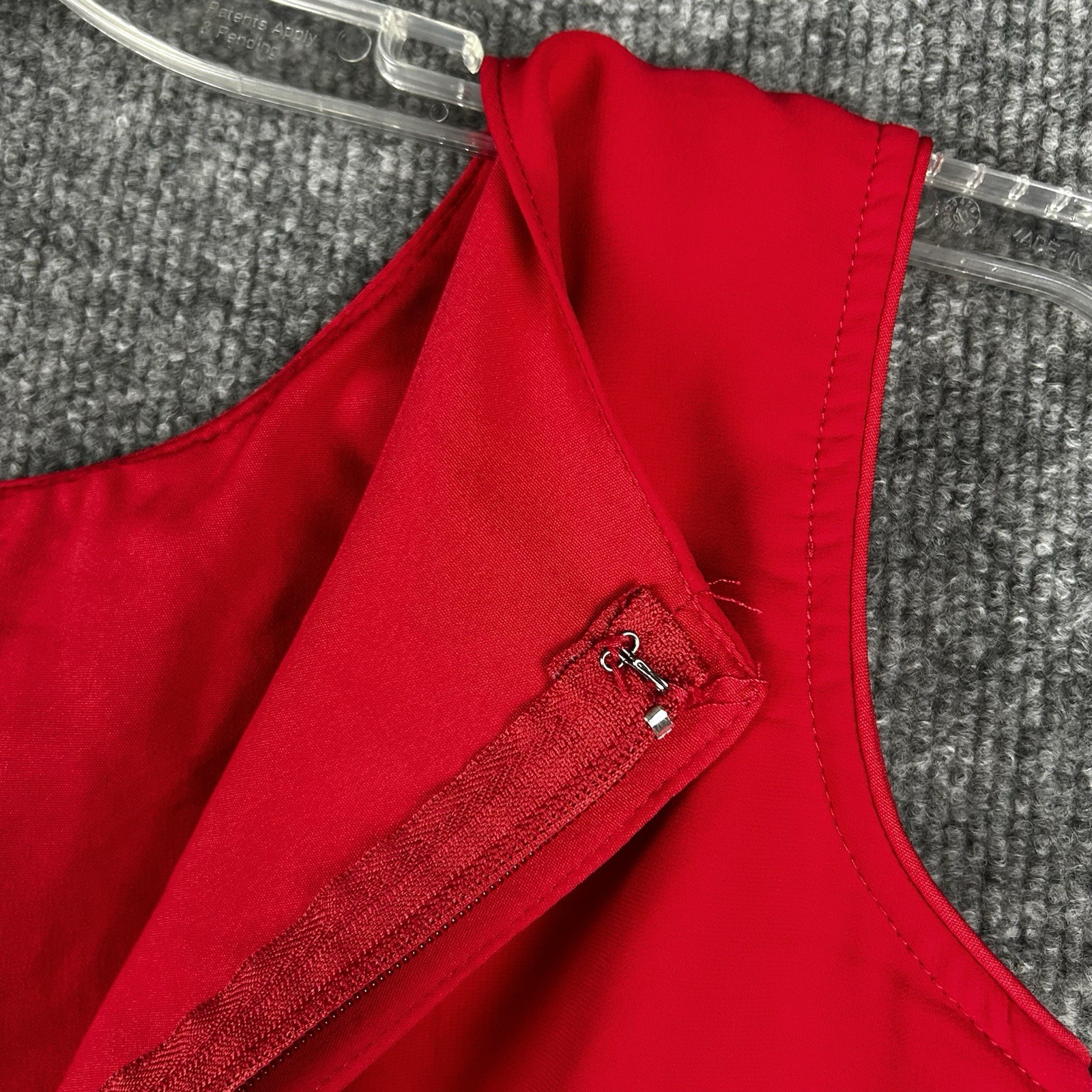 Roopam Designer Studio Red Sequin Embroidered Crop Top Saree Blouse Size 38 95cm