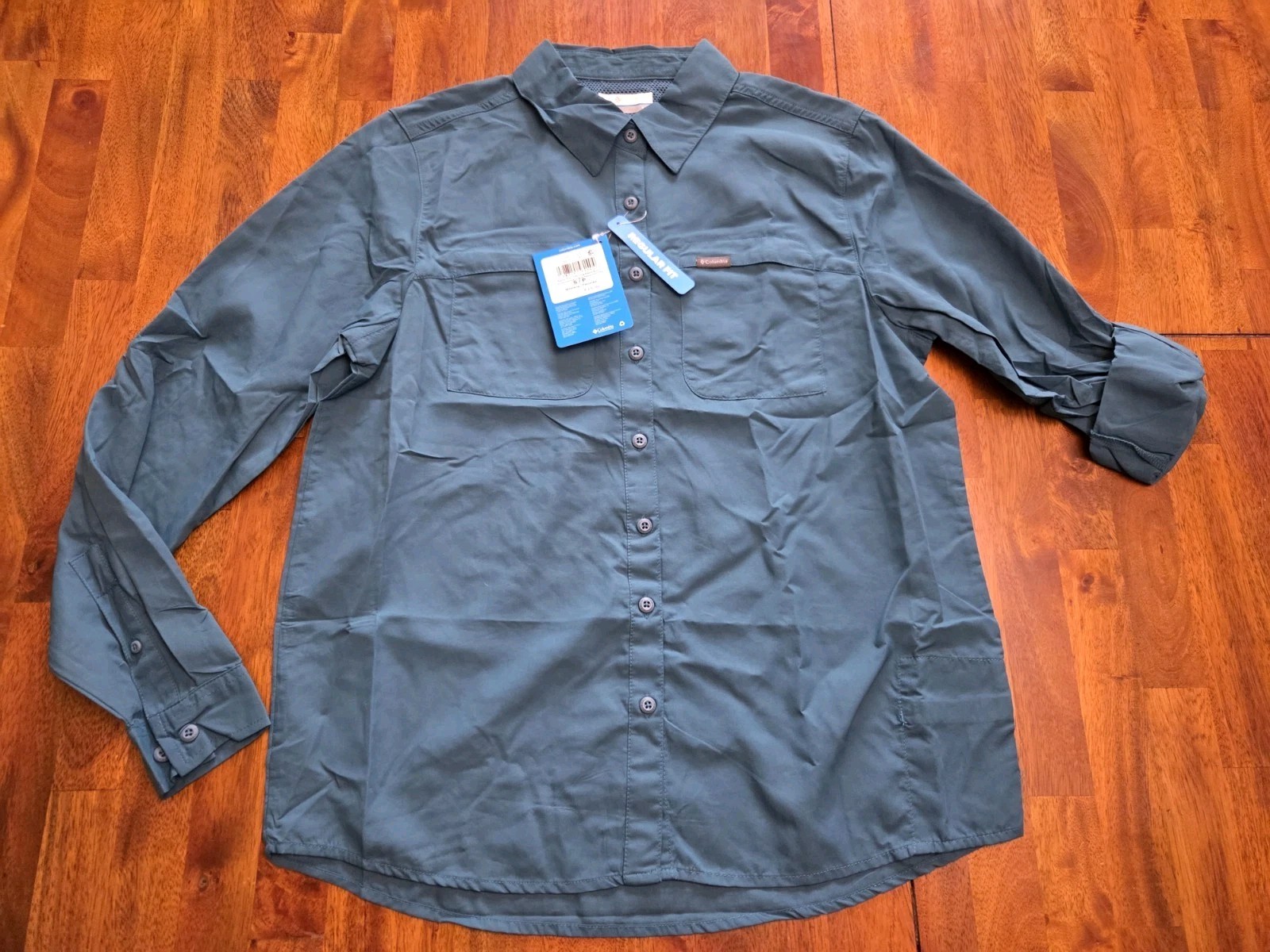 NWT Women’s Columbia Kestrel Trail Omni-wick Omni-Shade Convertible Shirt Small