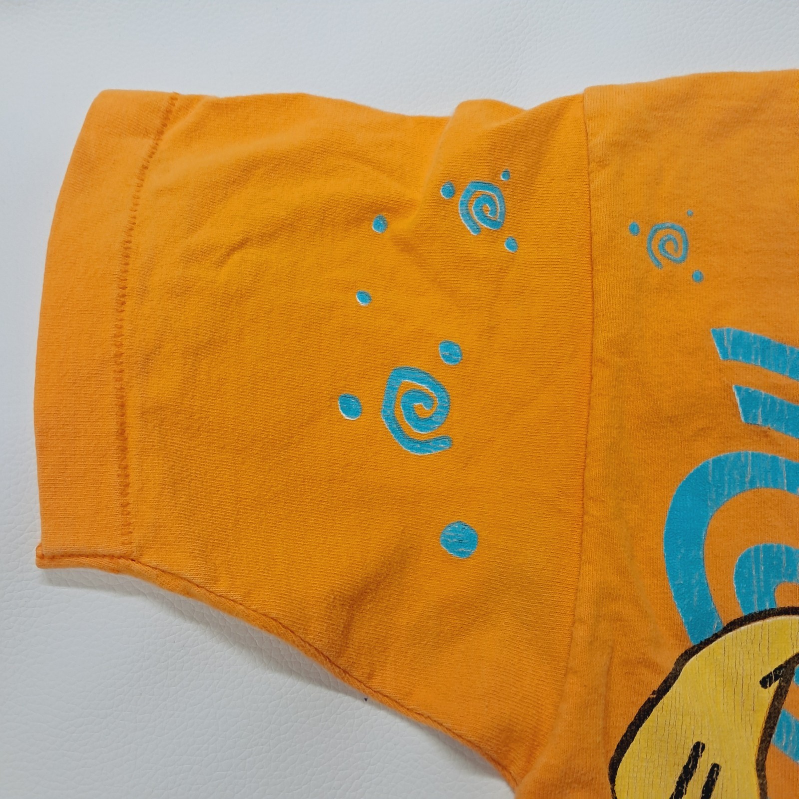Vtg 1996 Rugrats Angelica Shirt Nickelodeon 90s Kid XL Single Stitch Orange S M