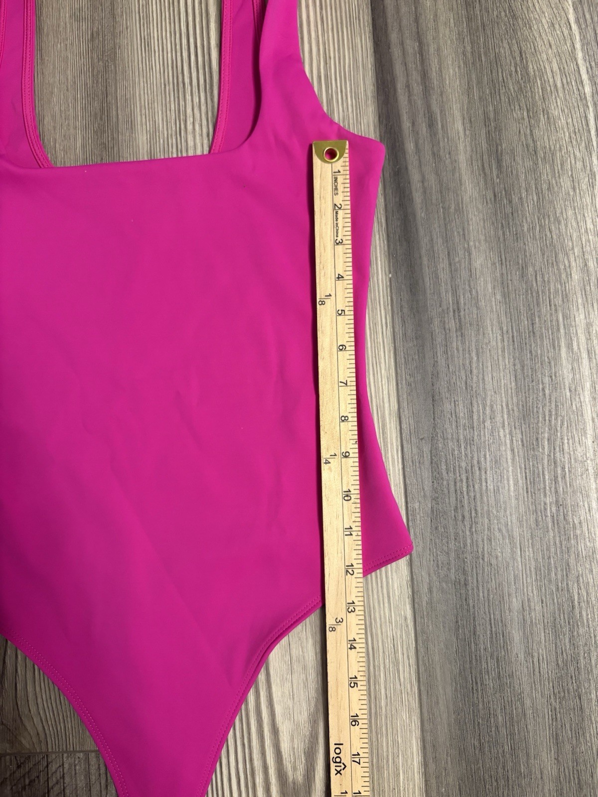 Sculpting Modern Tank GOOD AMERICAN Hot Pink Thong Bodysuit Sz 3 Smooth & Sculpt