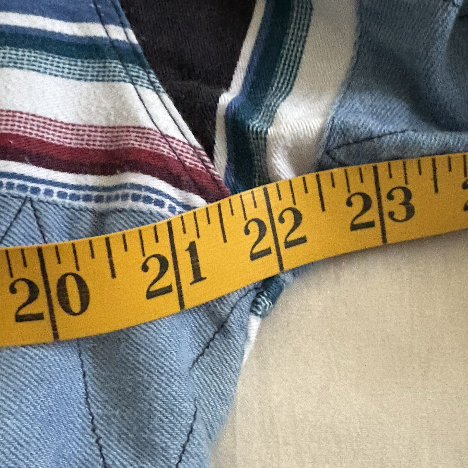 Vtg Kikomo Southwestern Striped Western Shirt Med Rockabilly Retro Cowboy 90’s