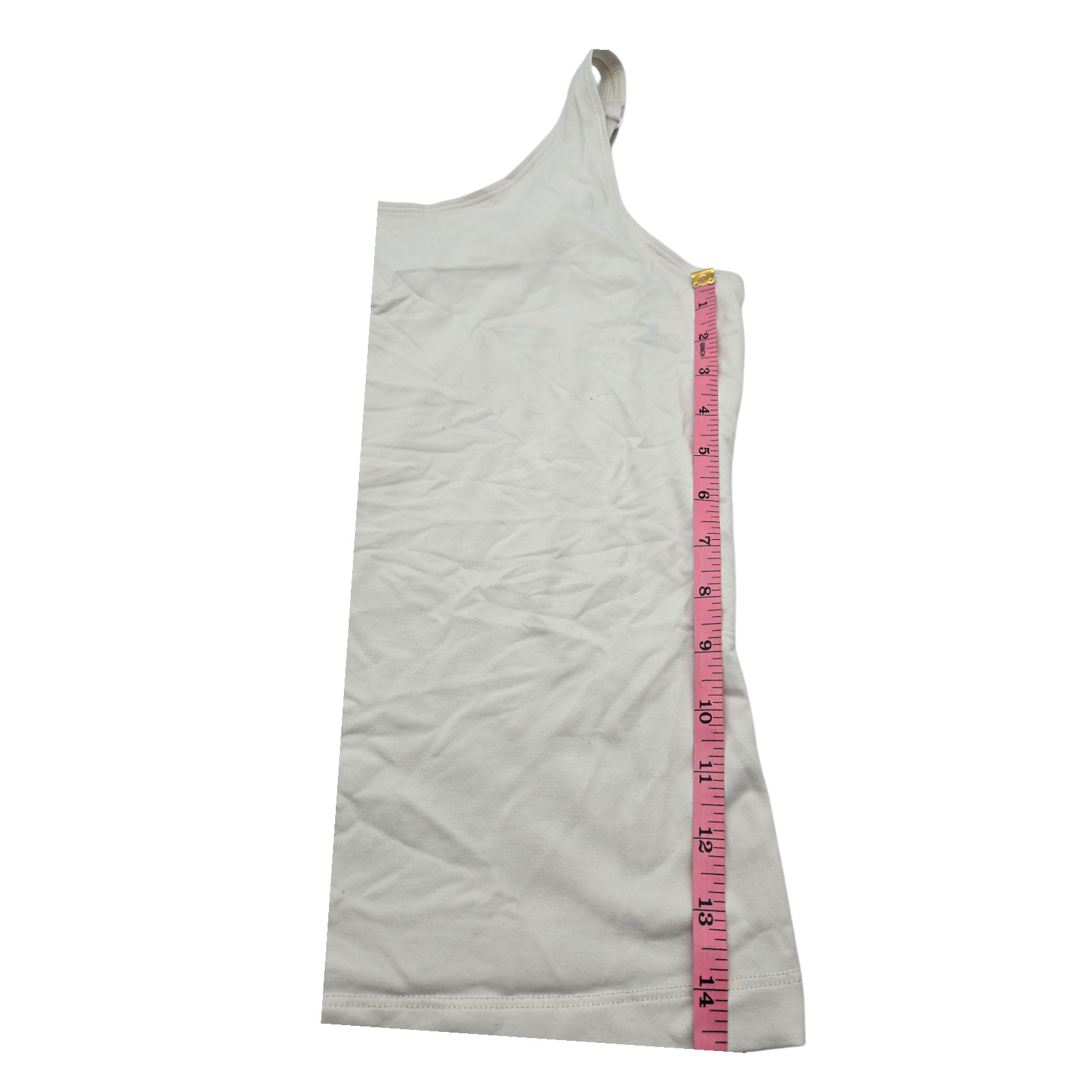 Chicos Tank Top Womens 2 Adjustable Strap Camisole Nylon Spandex Flaws
