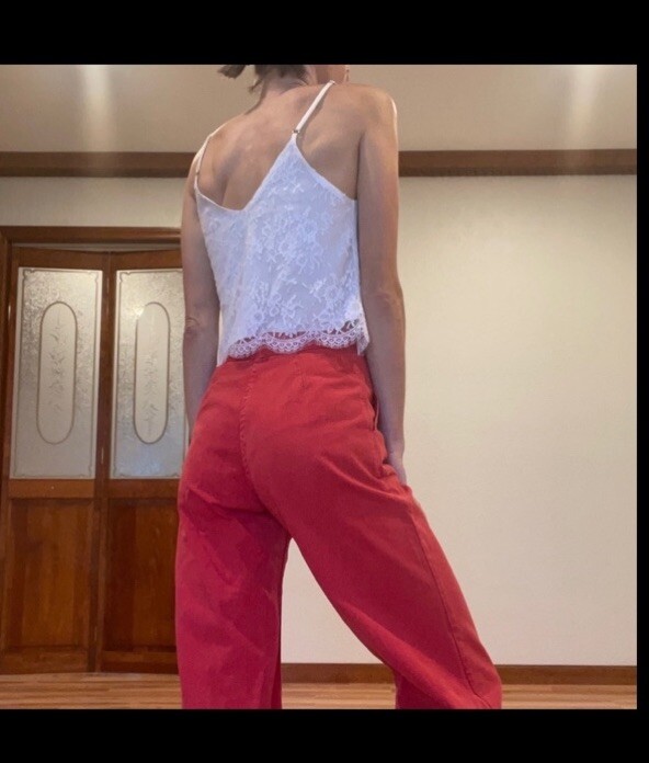 GUIZIO Micro Cardigan & Amiri Lace tank XS bundle