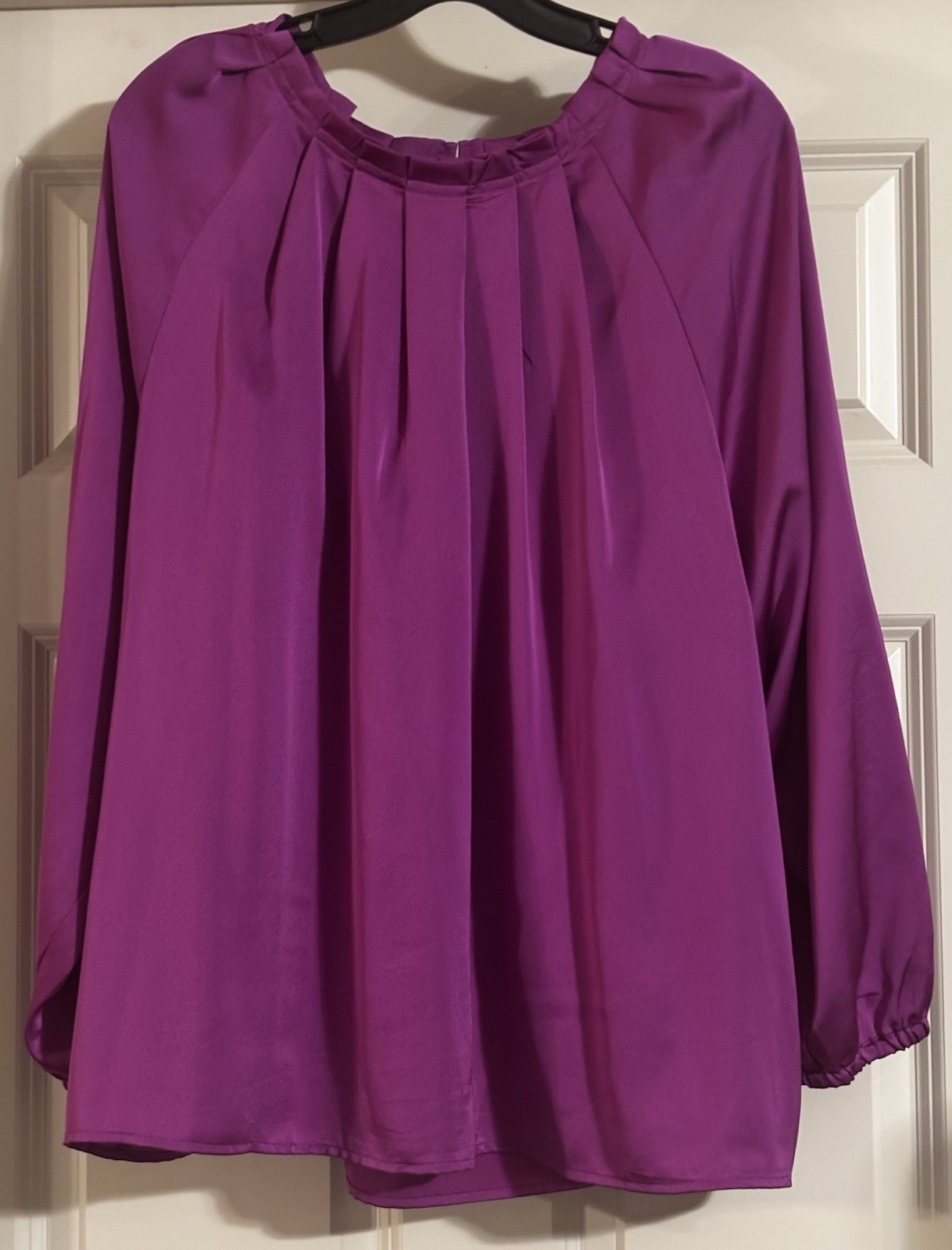 NWOT Ann Taylor Coastal Preppy Old Money Quiet Luxury Coquette Pleat Size XL