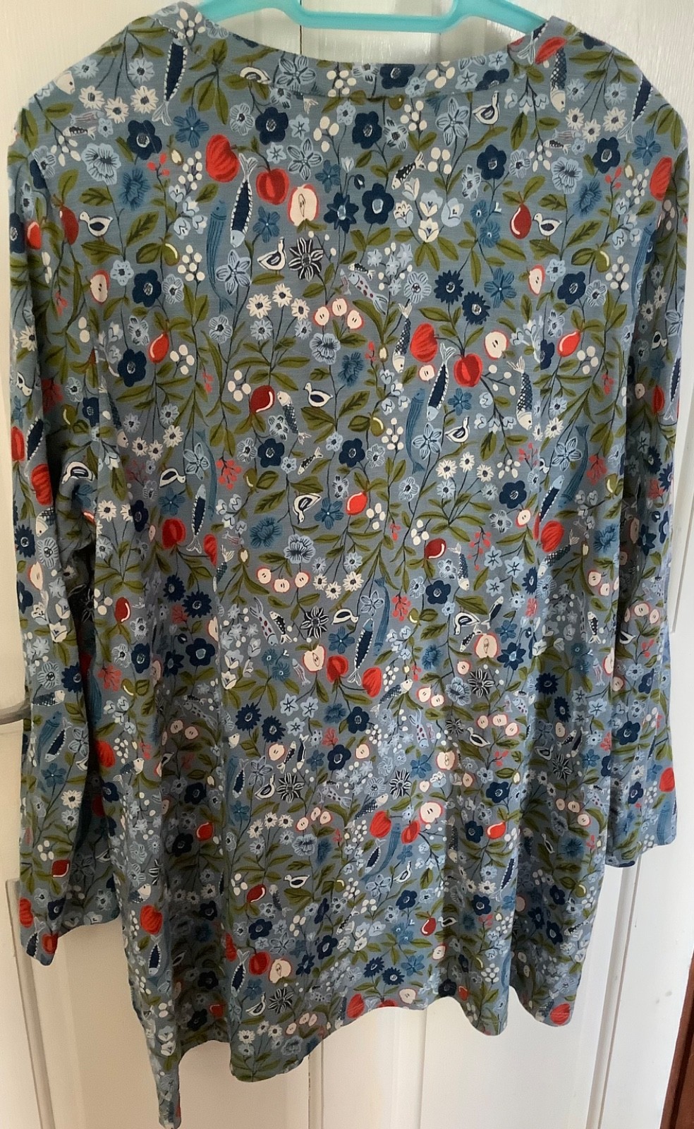 Seasalt Women’s Moon Window Tunic Still Life Sea Holly 18