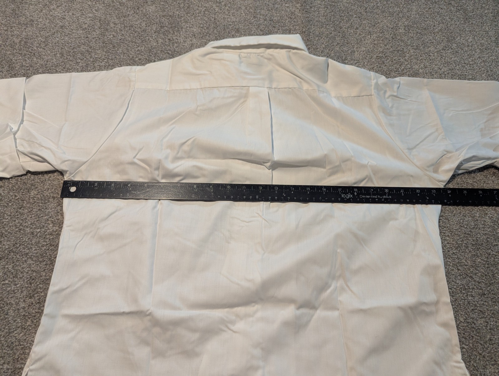 Vintage Glenbrooke Shirt Womens 42 (XXL?) Loop Collar 50s 60s Penn Prest Penneys