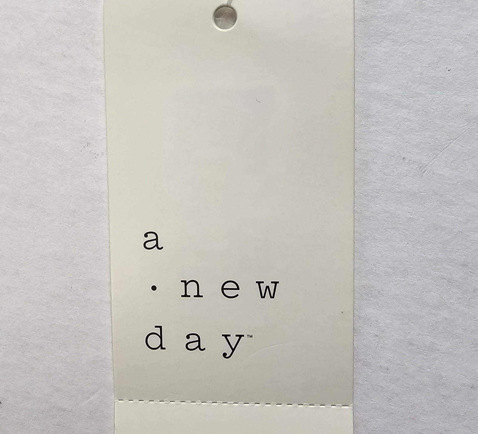 A New Day Seamless Scoop Neck Tank Top with Shelf Bra, Winter White/Ivory, Sz.S