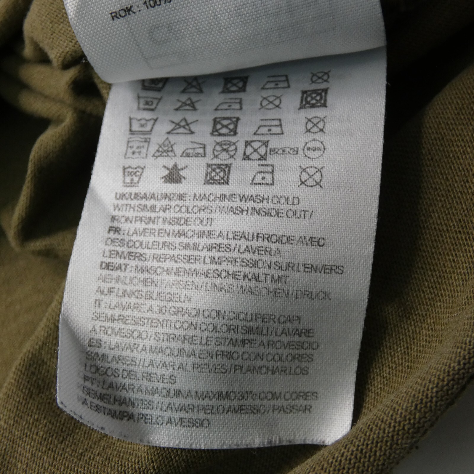 Carhartt WIP T Shirt Camouflage College Vintage Camo Logo 100% Cotton size S