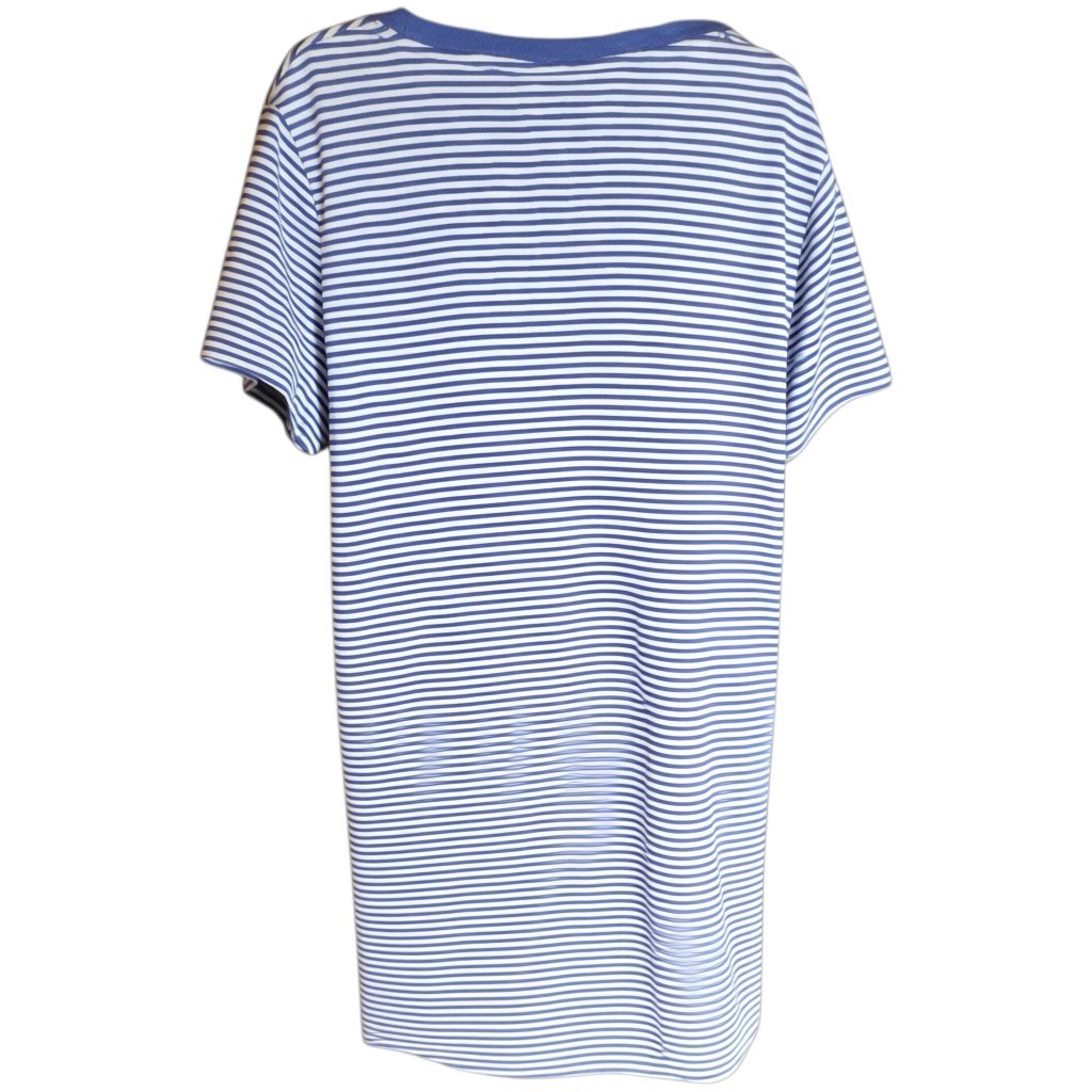 Universal Thread Women’s XL Striped T-Shirt Dress Blue White Scoop Neck NWT