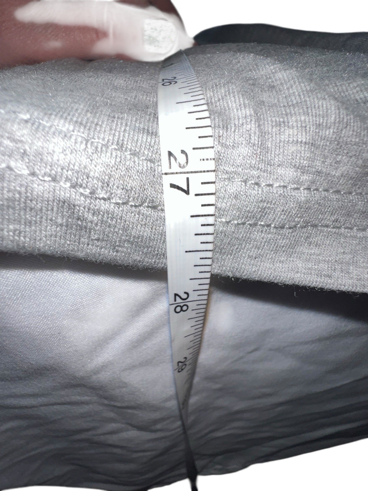 Kalon Heather Gray Short Sleeve Stretch Tee Shirt Women’s Large