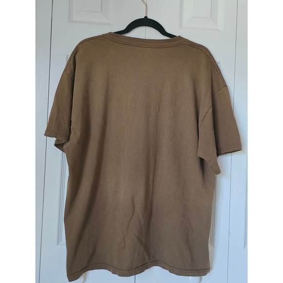 Alstyle American Classic Truck Graphic T-Shirt Brown Mens XL 100% Cotton 2000s
