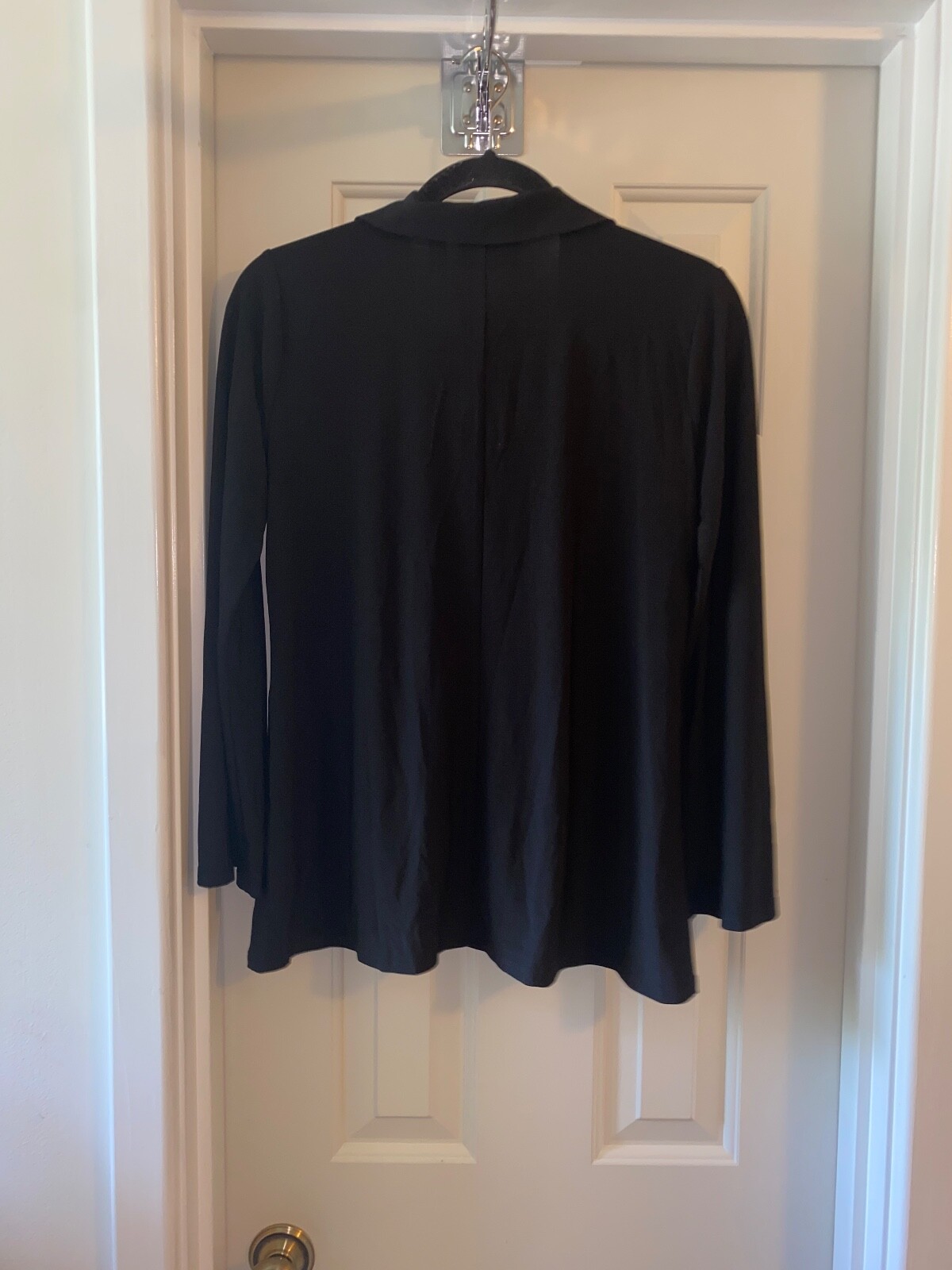 ATTITUDES by RENEE sz XS PETITE Como Jersey Tunic & Pant Set BLACK