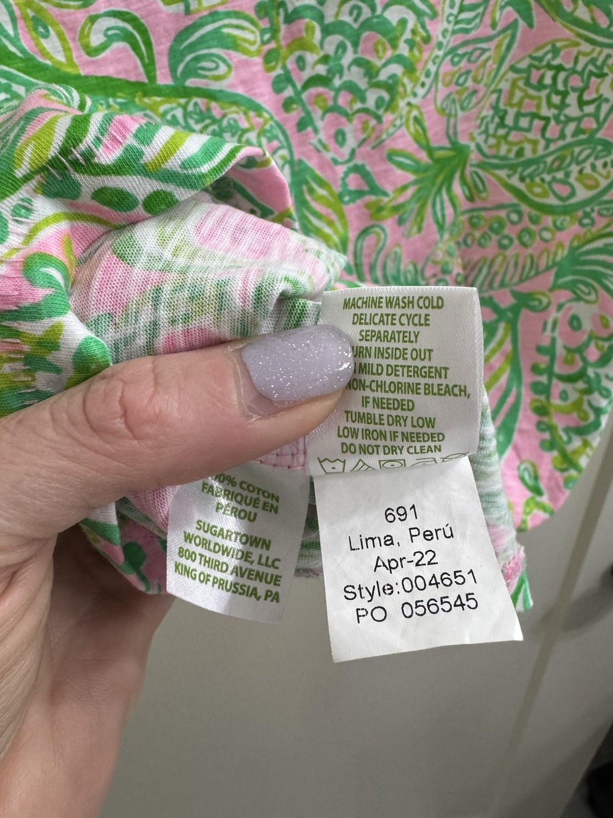 Lilly Pulitzer Womens XS Etta T-Shirt