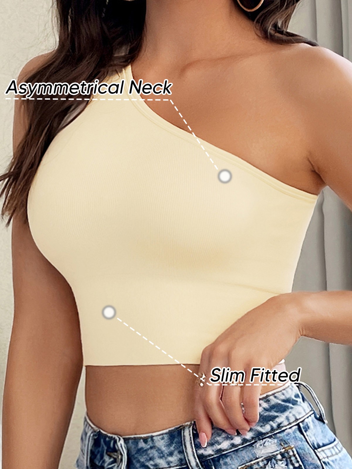 Womens 1/2 Pack Crop Tank Tops Basic Seamless Ribbed Sleeveless Workout Yoga Top