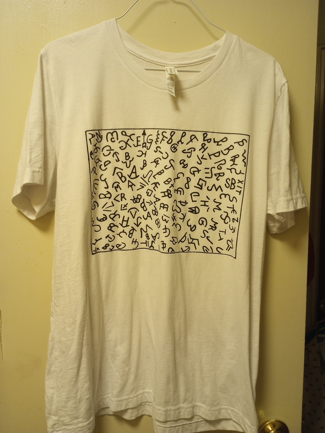 Bella + Canvas Large Crewneck Jersey Short Sleeve T-Shirt With Ranch Branding