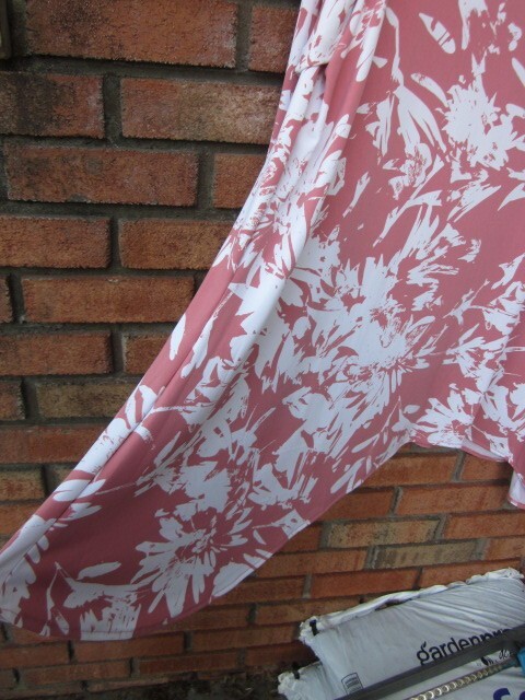 New $59.50 Tags NWT ALFANI Dusty Rose Silky Stretchy Swing Top 1X 2X 3X