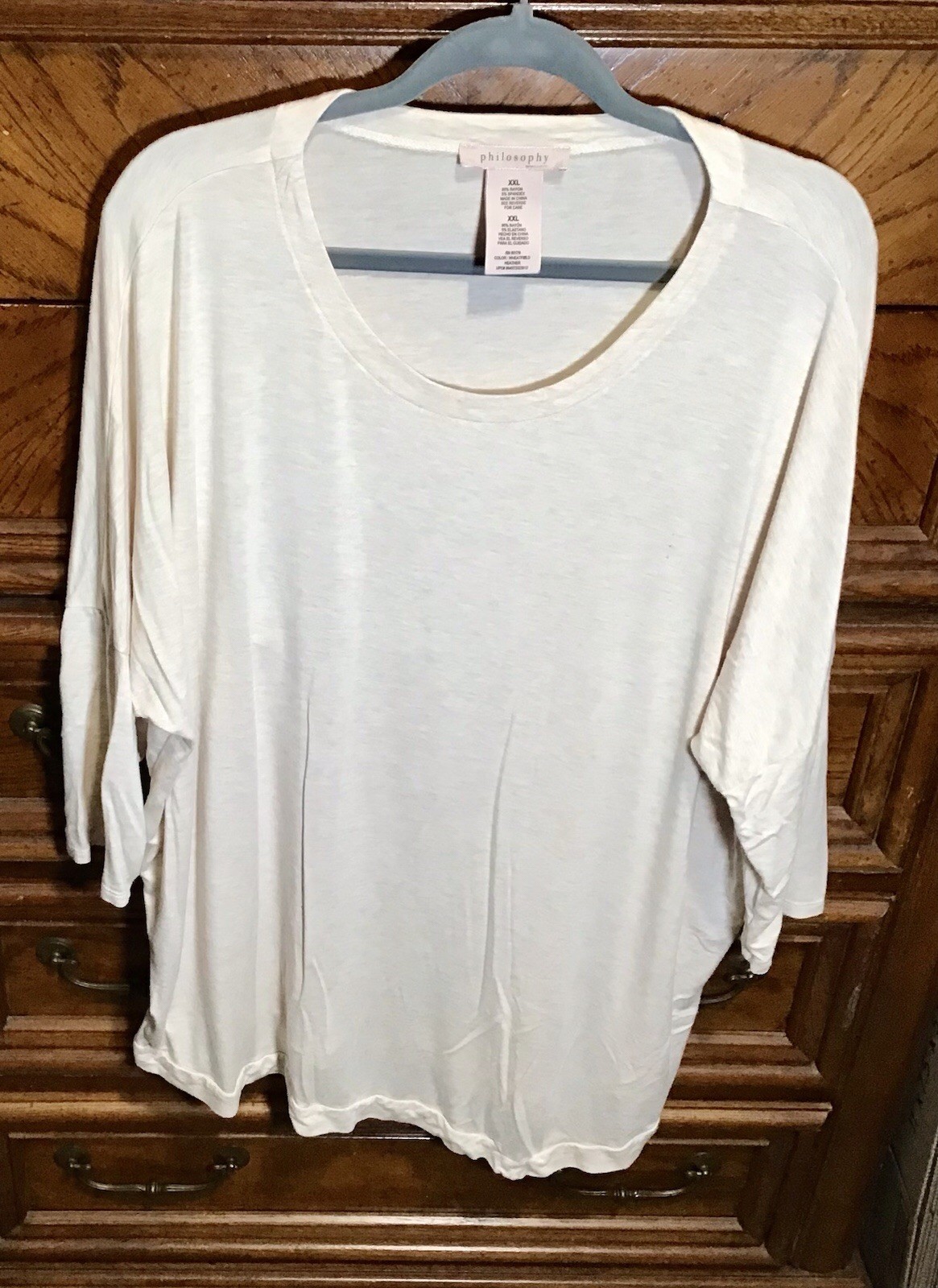 Philosophy S/S Tan Top Size XXL