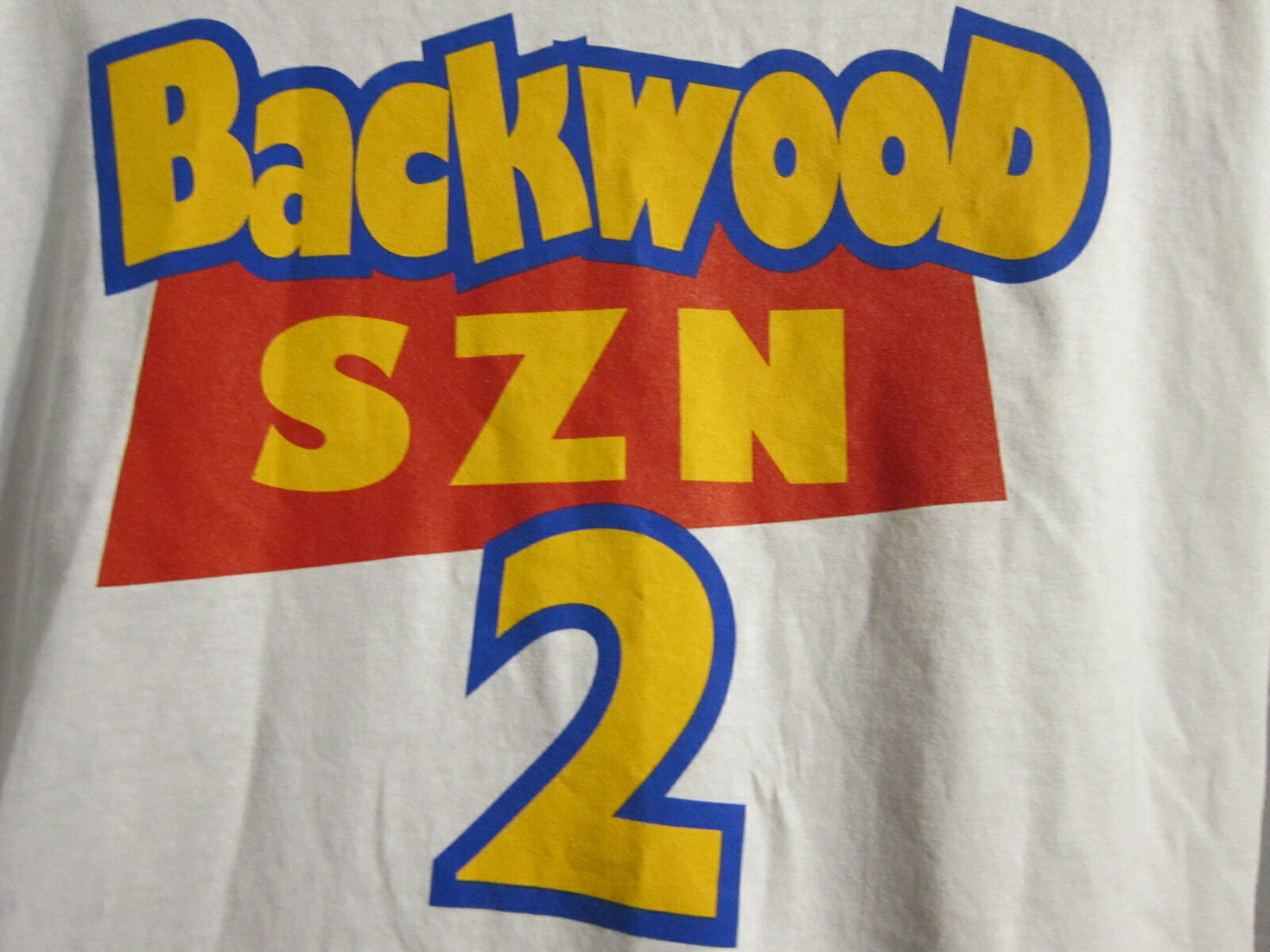 Gildan Active Wear Women’s Backwood SZN 2 100% Cotton T-Shirt White Size M