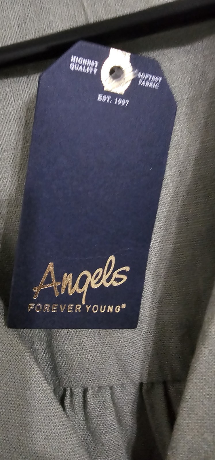 NWT Angels Forever Young Women’s Linen Blend Sleevless Top 2X Green Minimalist