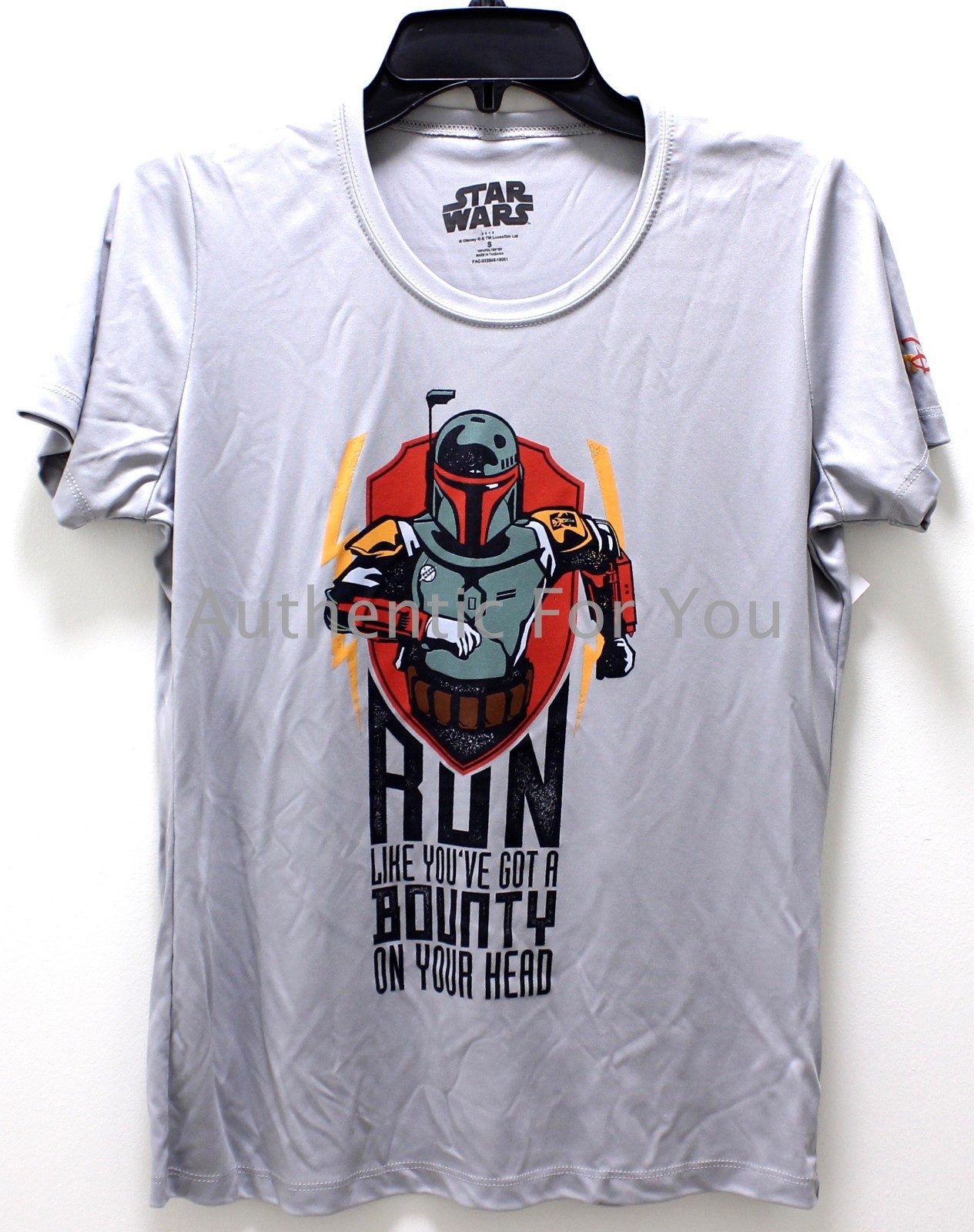 NEW Disney RunDisney Star Wars Boba Fett Bounty Women Tee Shirt ALL SIZES XS-XXL