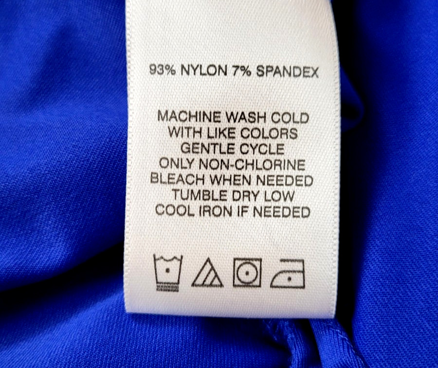 Foxcroft Women’s Size 1X Cobalt Blue 3/4 Sleeve Easy Care Stretch Knit Tunic Top