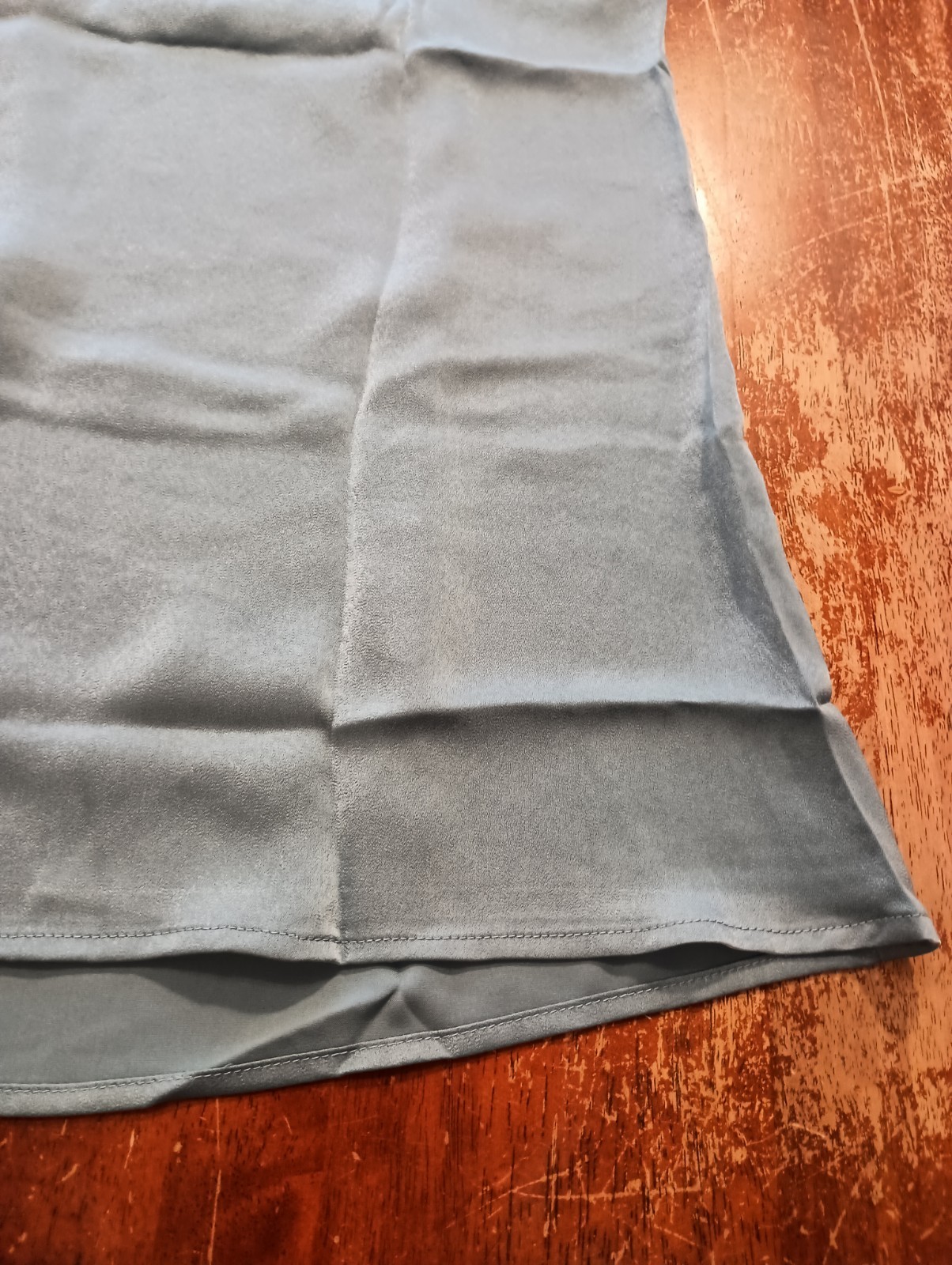 Blooming Jelly Women’s Blue Sleeveless Pleated Summer Dressy Top Size Small