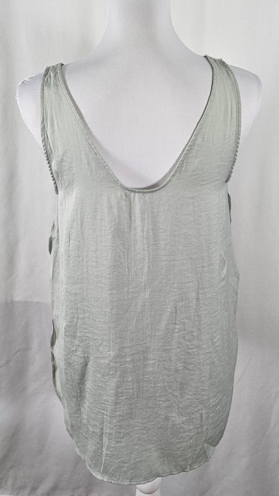 Miss Me Womens Pullover Sleeveless Top Greens Black Viscose Polyester Medium