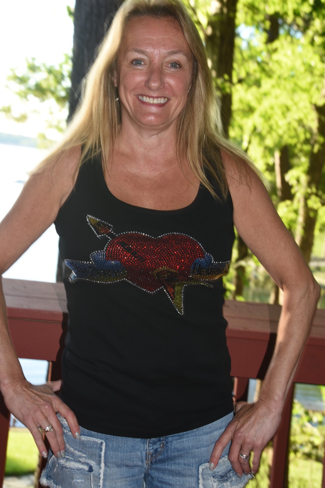 Tom Petty Heartbreakers rhinestone shirt or tank XS S M L XL XXL 1X 2X 3X 4X 5X