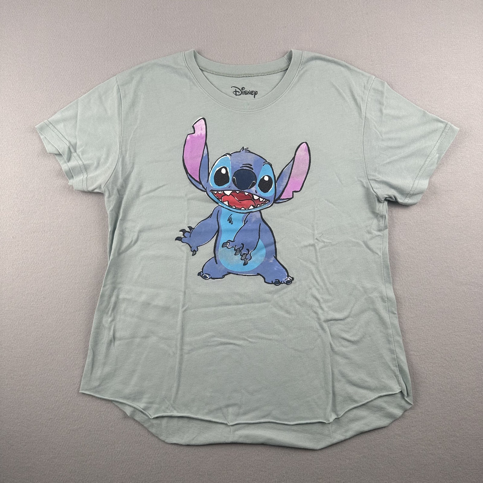 Disney’s Lilo and Stitch T-shirt Woman’s Size Large Stitch Graphic Comfy