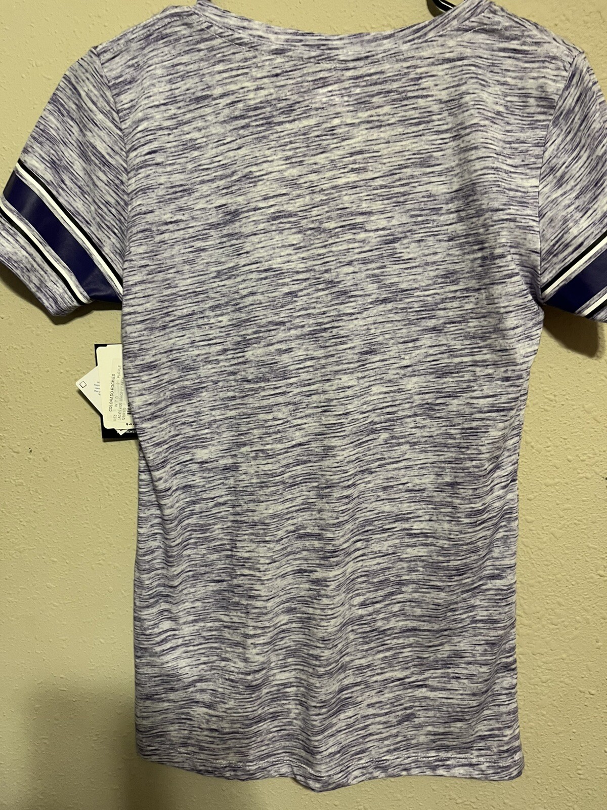 New Era CR Colorado Rockies V Neck NWT Tee S