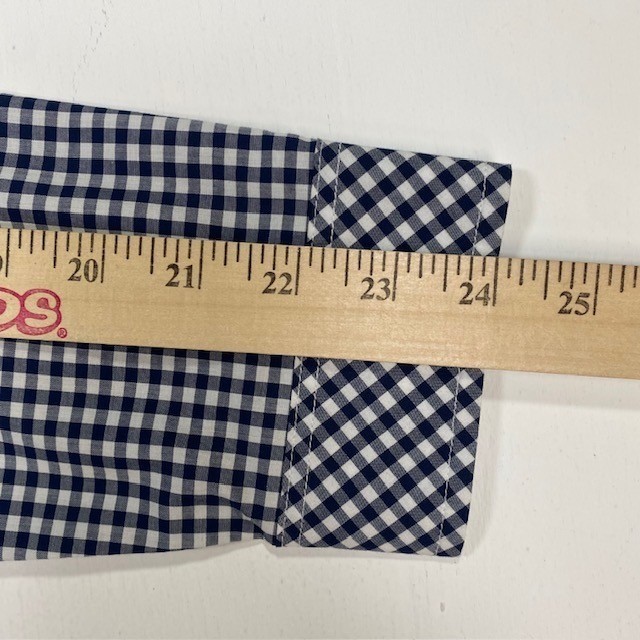 Pendleton Long Sleeve Gingham Button Down Shirt Womens Size Medium Blue White