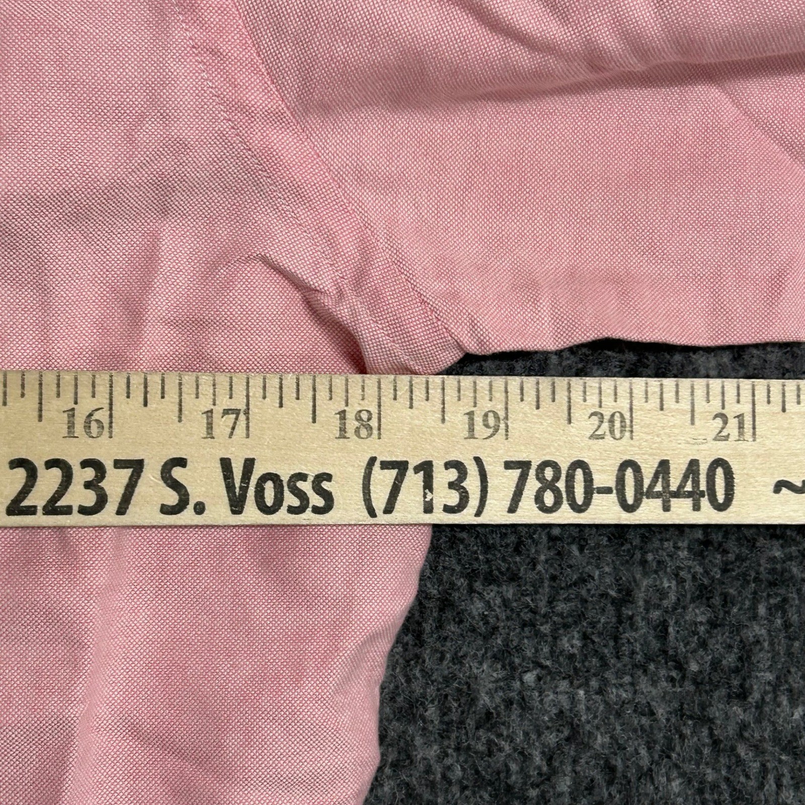 Ralph Lauren Button Down Shirt Womens Size 8 Pink Fit Oxford Cotton Long Sleeve