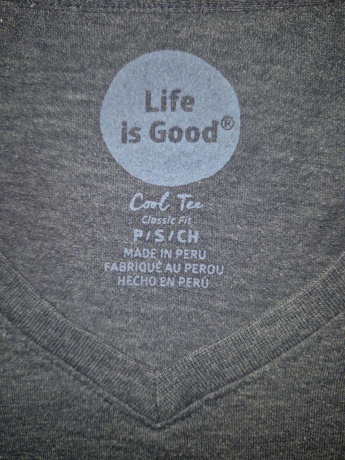 Life Is Good All Seasons Heart Tshirt Size Small #187