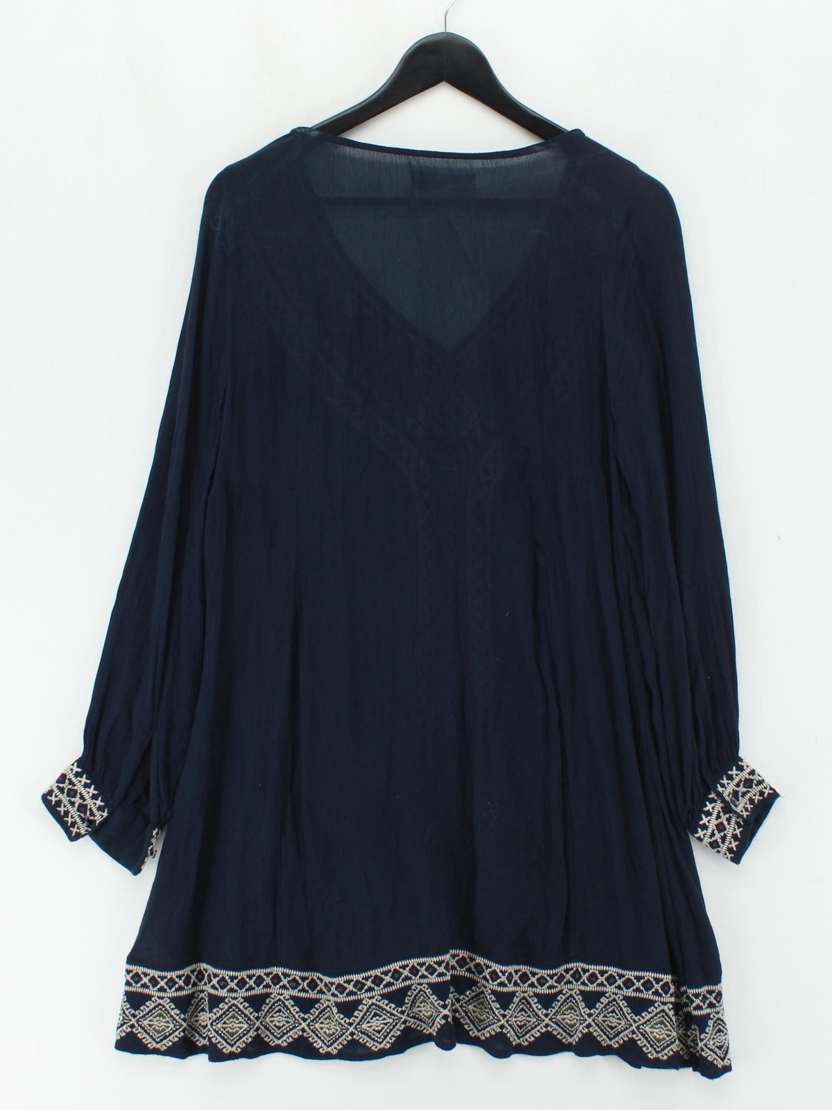 Abercrombie & Fitch Women’s Top S Blue 100% Viscose Tunic