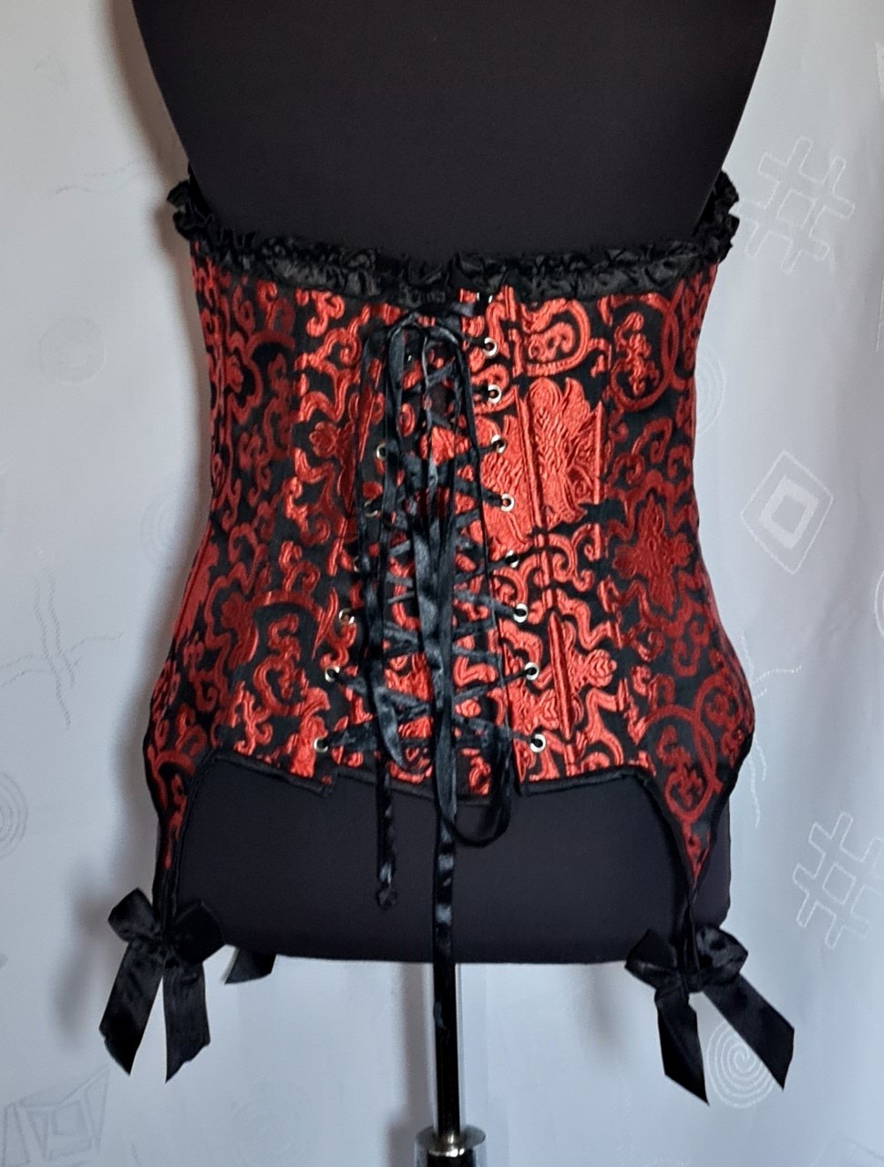 BLOUSE VINTAGE AUTHENTIC TRACHTEN OKTOBERFEST DIRNDL TYROL CROP TOP US 10 EU 38
